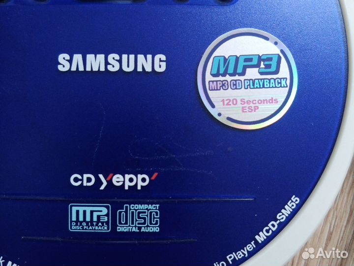 Cd, mp3 плеер Samsung MCD-SM65