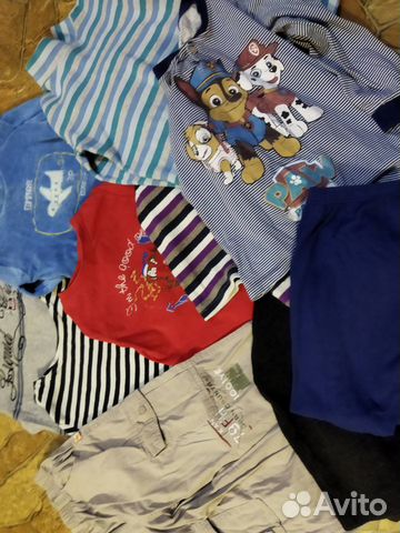 Вещи пакетом на мальчика 104-110 см, 4-5 лет
