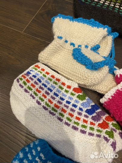 Носки вязаные