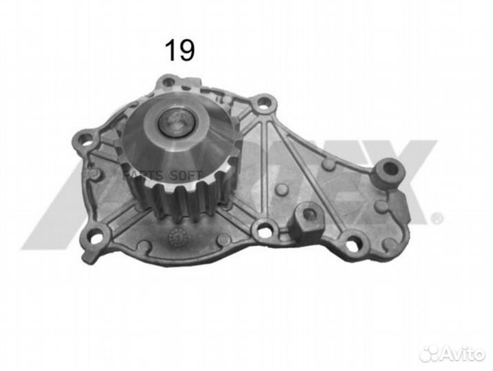 Airtex 1678 Помпа водяная ford C-MAX 1.6Tdci / cit