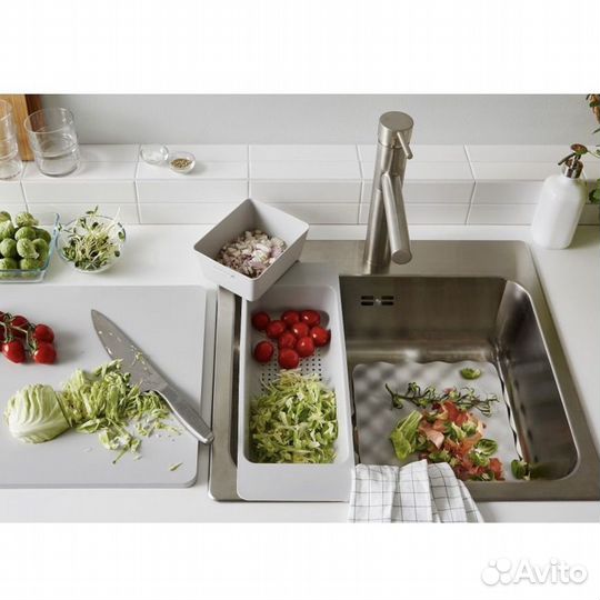 Дуршлаг IKEA на мойку Грундваттнет Икея