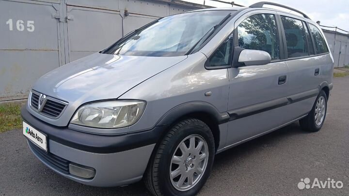 Opel Zafira 1.8 AT, 2002, 295 000 км