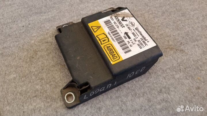 Блок управления Air Bag Renault Logan 1 2005-2014