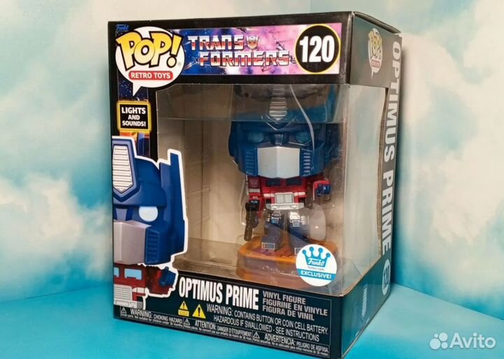 Funko Pop Optimus Prime №120 (Lights & Sounds)