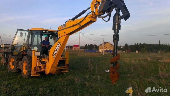 Услуги ямобура бурение