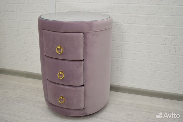 Тумба круглая прикроватная