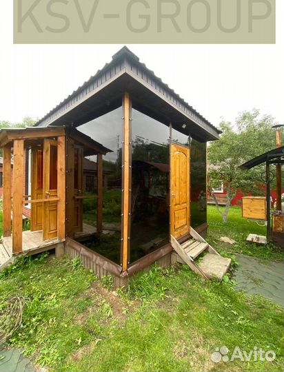 Мягкие окна на веранду