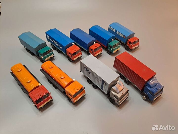 Модели Камаз тент 1:43