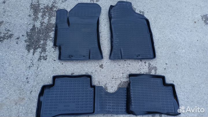 Коврики (оригинал) Киа Рио 2 2005-2011(jb)