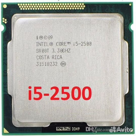 Процессор intel core i5 2500