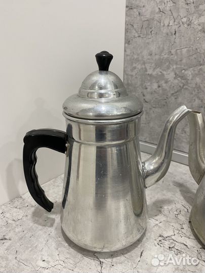 Кофейник алюминиевый СССР