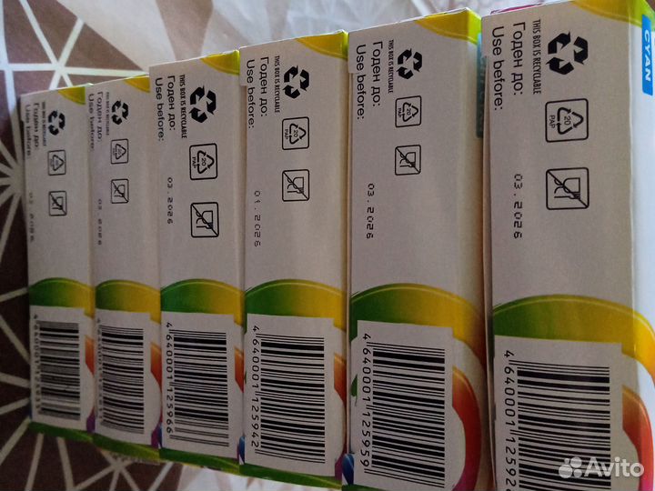 Катриджи для принтера epson Т0482,83, 85,86