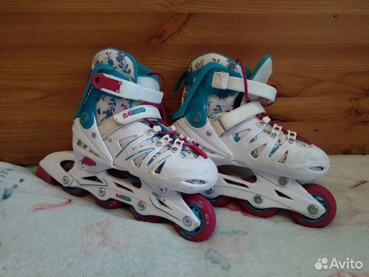 Роликовые коньки раздвижные 32-35р