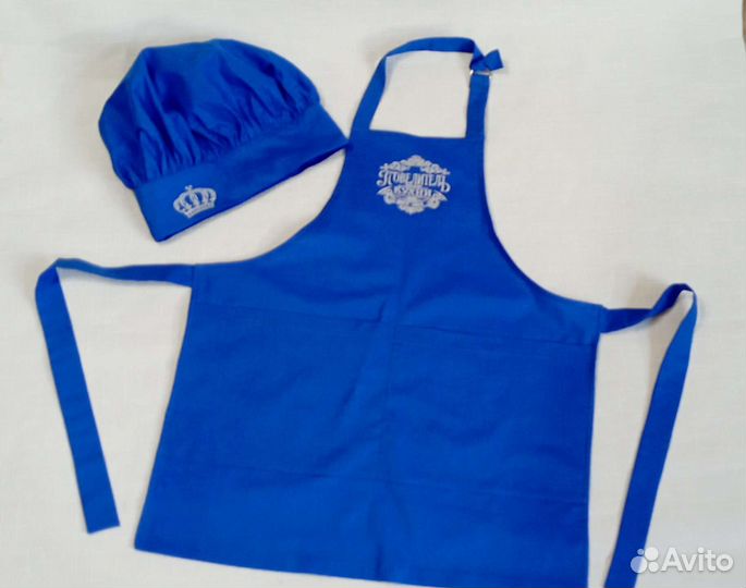 Костюм повара с вышивкой