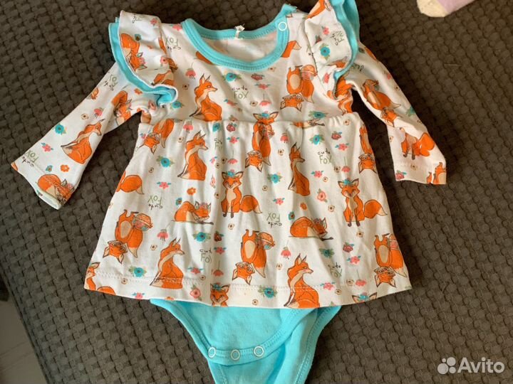 Пакет одежды для девочки 62 68