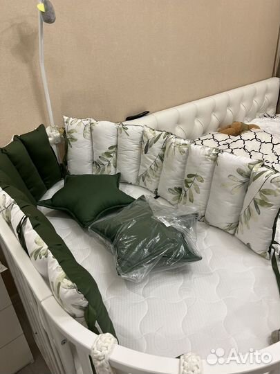 Бортики в детскую кроватку