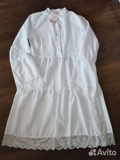 Новое летнее платье-рубашка