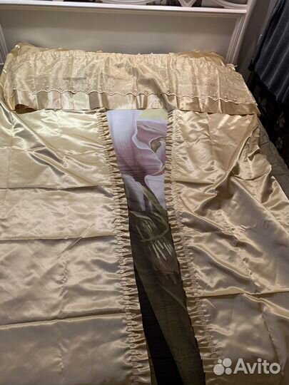 Комплект (покрывало, занавески, тюль, наволочки)