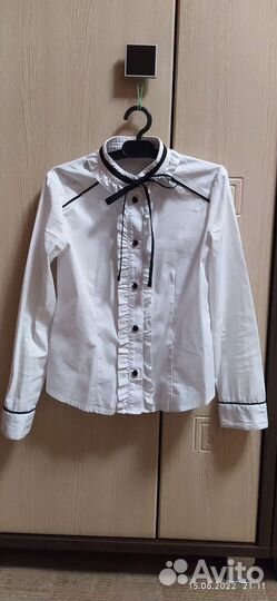 Блузка, рост 128 (8-9 лет)