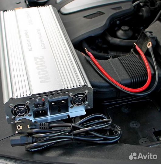 Инвертор 2000 W преобразователь 12-220 arhis PRO