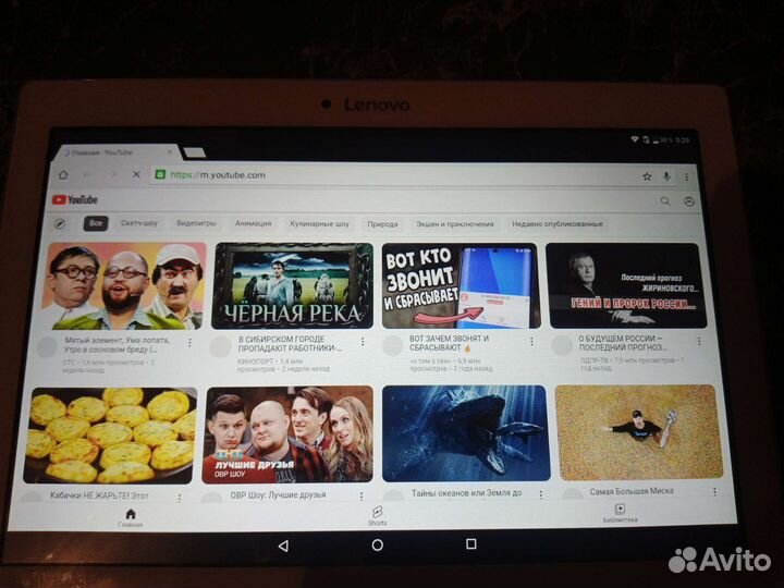 Планшет lenovo