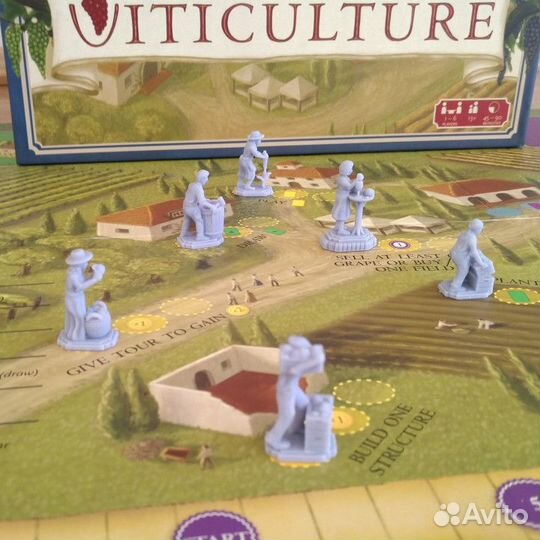 Набор миниатюр для настольной игры Виноделие