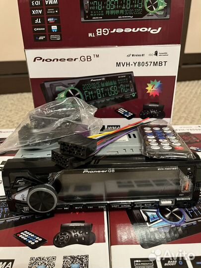 Авто магнитола pioneer с Bluetooth