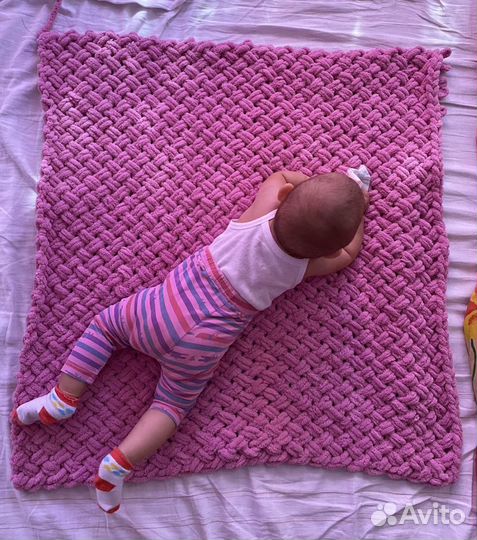 Плед детский плюшевый