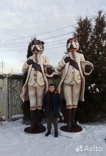 Скульптуры из стеклопластика