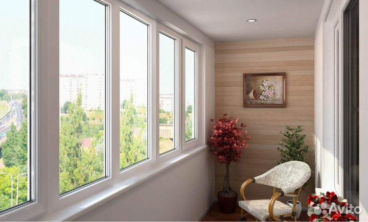 Остекление балконов