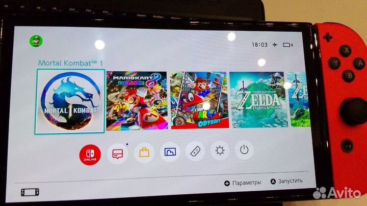 Nintendo Switch Oled Прошитая (Новая)