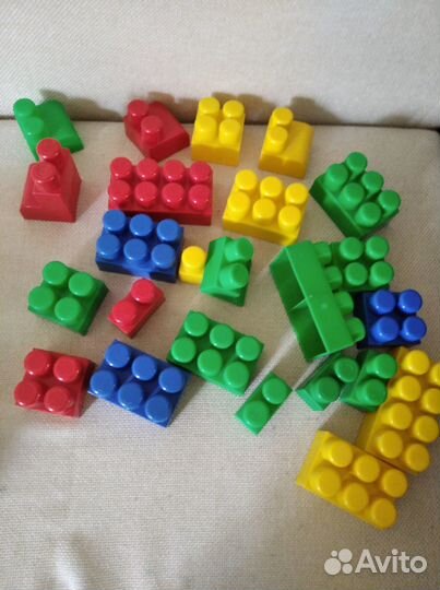 Конструктор пластиковый крупные детали