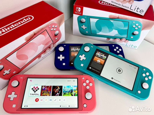 Nintendo switch lite hwfly 128gb новая