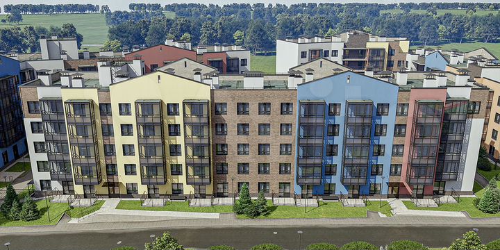 1-к. квартира, 37,7 м², 2/5 эт.