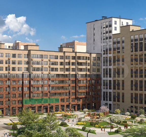 2-к. квартира, 55,5 м², 2/9 эт.