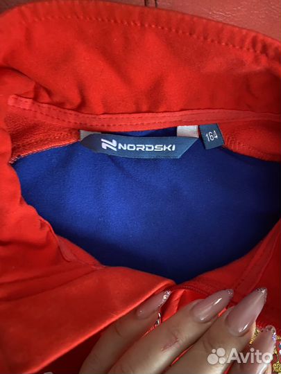 Лыжный разминочный костюм мужской