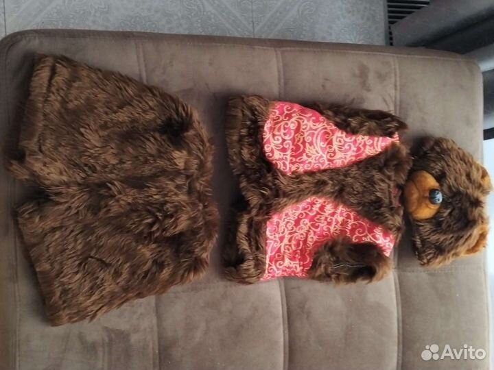 Костюм новогодний медведя 3-4 г