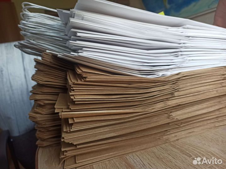 Пакеты бумажные крафт