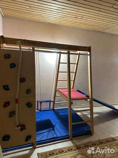 Детская шведская стенка деревянная