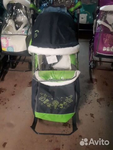 Санки коляска ника