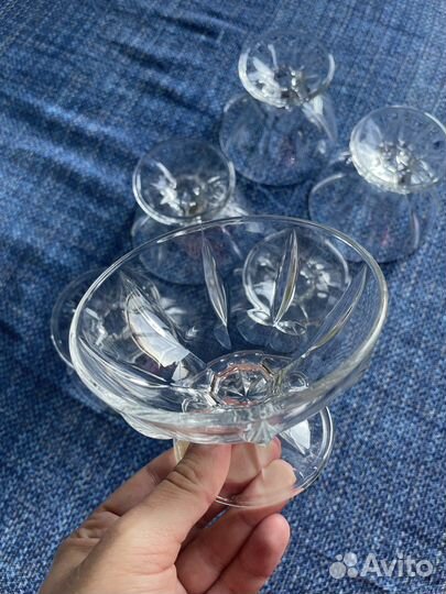 Креманки 6 шт. Стекло France