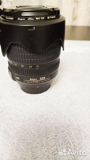 Объектив Nikon AF-S Nikkor 18-105mm, 1:3,5-5,6G
