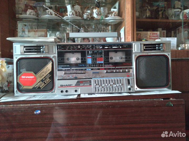 Легендарная японская магнитола шарп GF-800 H