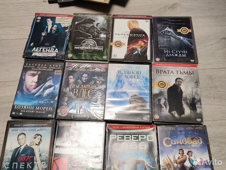 40 dvd дисков с фильмами