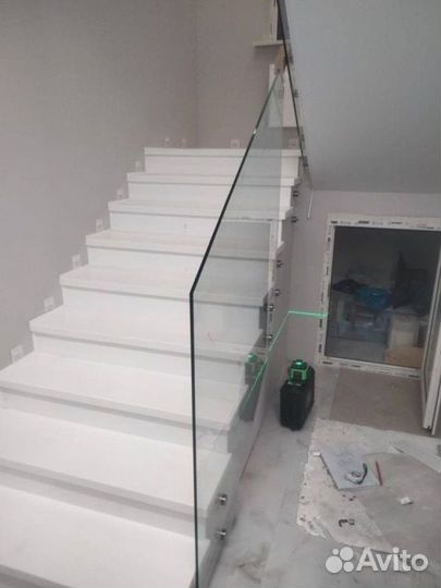 Перила из стекла