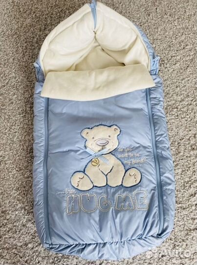 Конверт зимний для новорожденного до 1 года