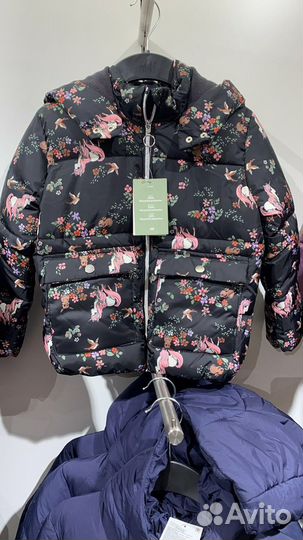Пуховик куртка одежда для девочки H&M