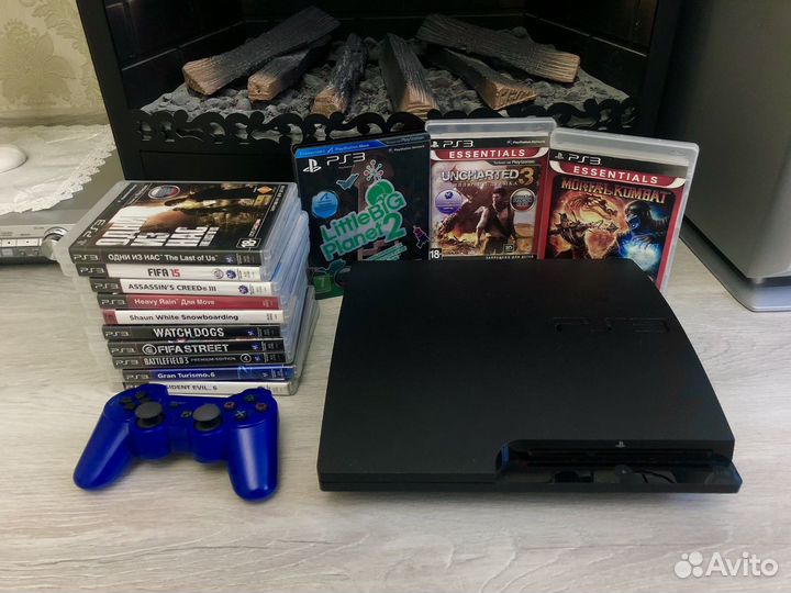 Sony Playstation 3 Slim (прошитая)