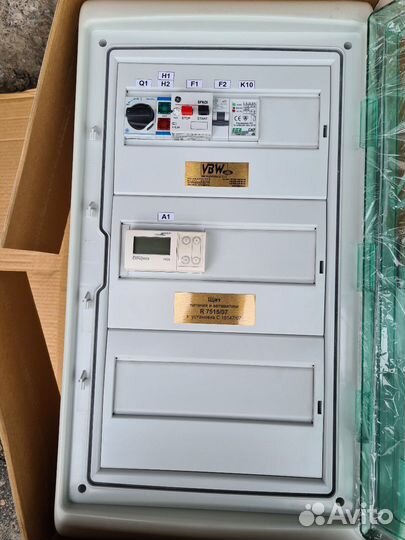 Щит управления вентиляцией