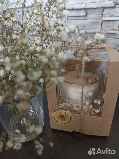 Свечи ручной работы на подарок